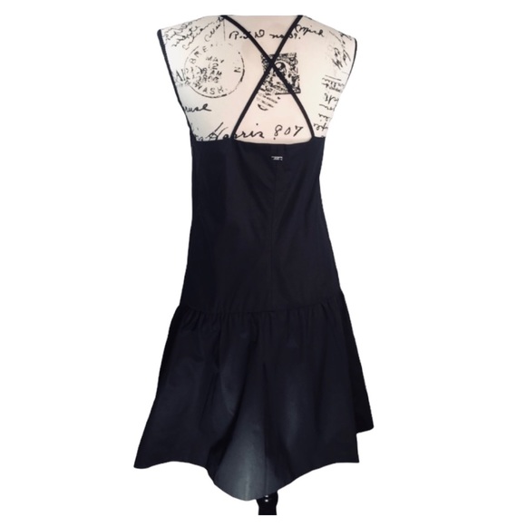 AX / Armani Exchange Sleeveless Flare Mini Dress - Picture 8 of 11